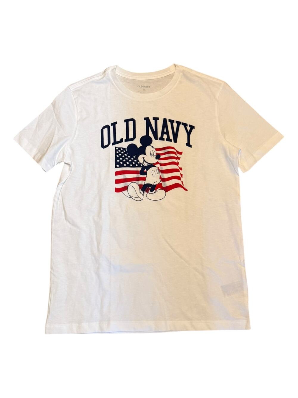 Old Navy X Disney Mickey Mouse With American Flag Size XL 14/16 NWOT
